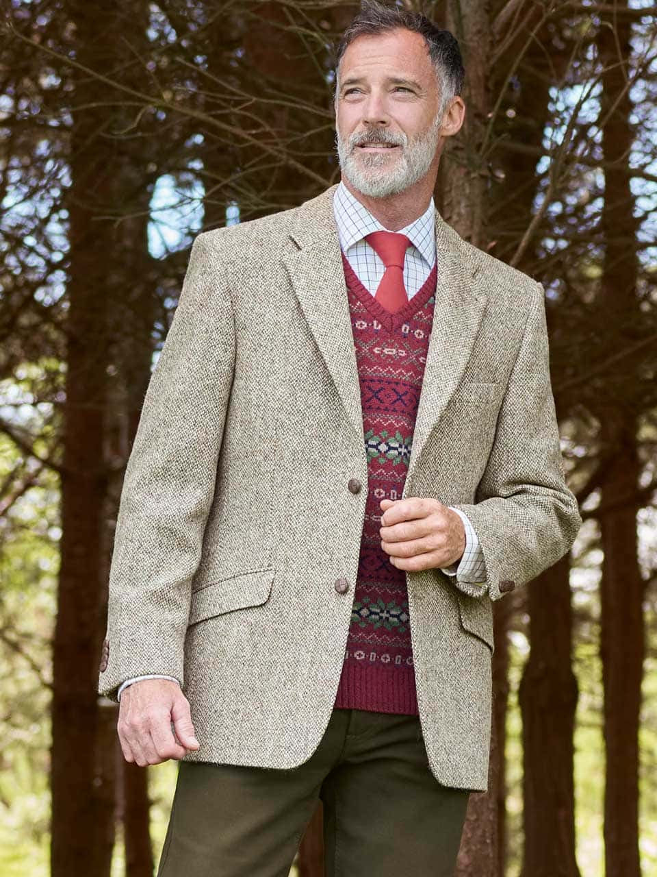 Tweed jackets